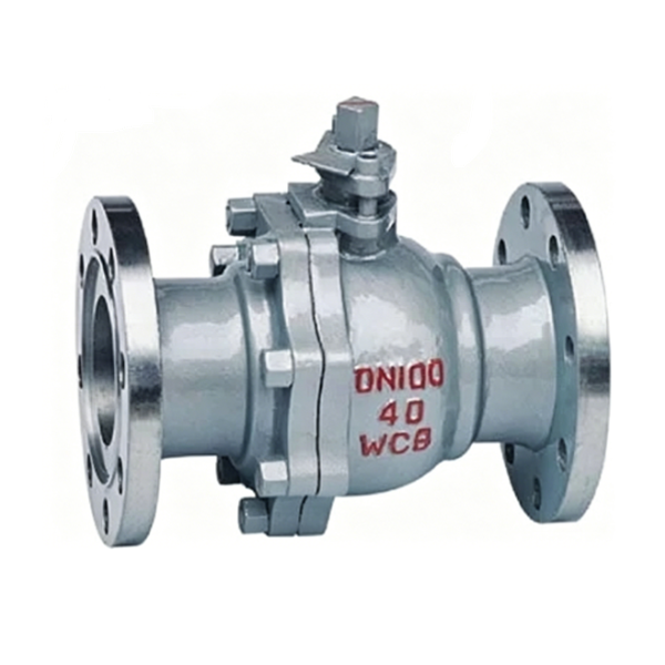 Q41F manual flange cast steel ball valve
