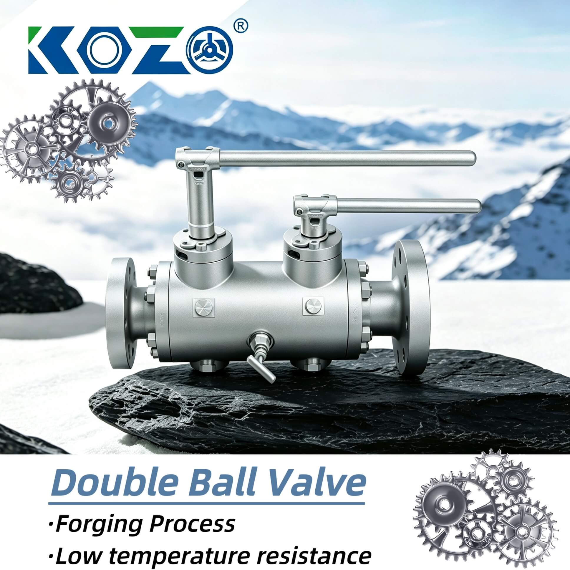 Low-temperature forged steel b