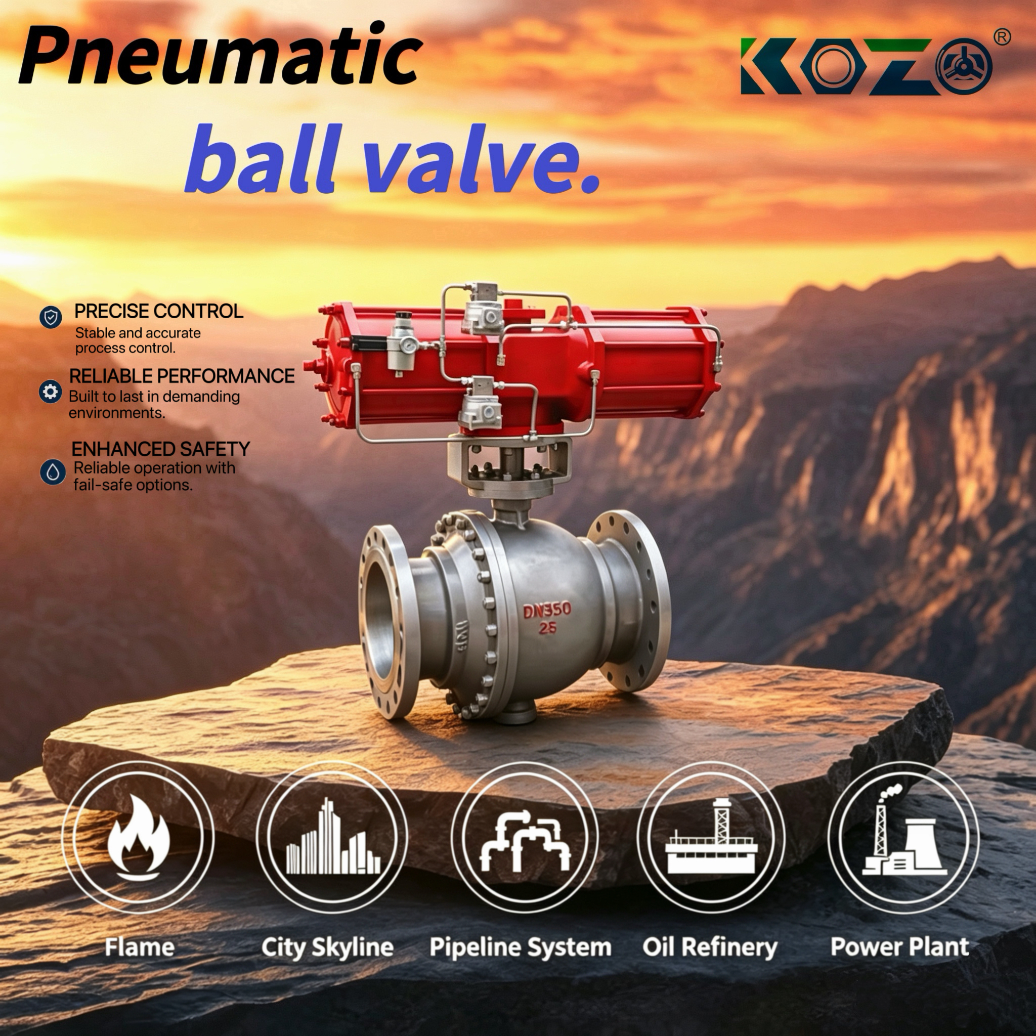 Hard-sealed fixed cast steel ball valve