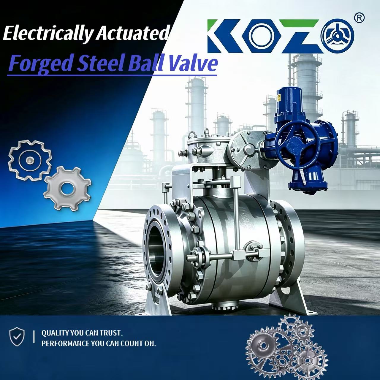 Carbon steel fixed ball valve